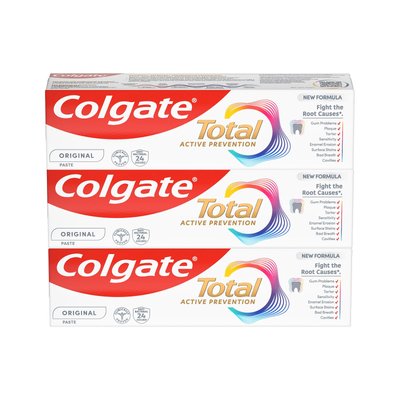 Colgate Total Original zubní pasta 3x75ml
