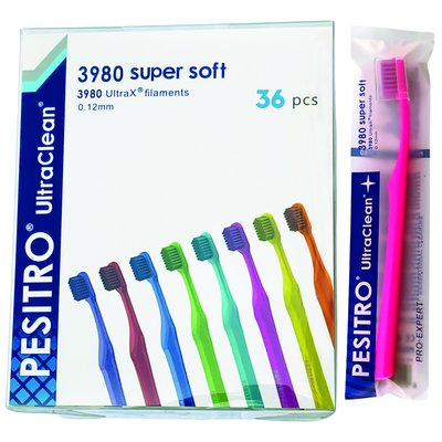 SuperSoft 3980 zubní kartáček - ordinační balení 36 ks - SET 36ks