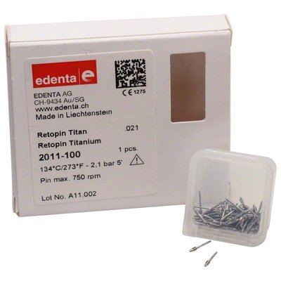 Retopin Titan - parapulpální čepy, 100ks