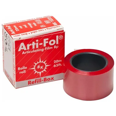 Arti-Fol Plastic Refill oboustranná 22mm červená