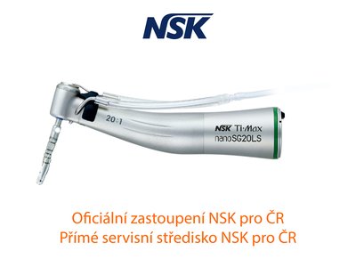 NSK SG20LS 4:1 nano Ultralehké chirurgické titanové kolénko (C1103)