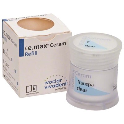 IPS e.max Ceram Transpa - keramika, 20g čirá clear