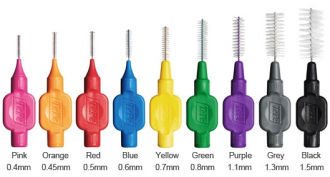 TePe mezizubní kartáčky 0,8mm zelené, 8ks