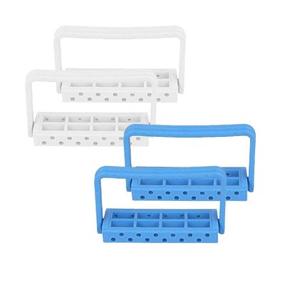 Stojan na vrtáčky 12/24 ks, 2 ks v balení - Světle modrá