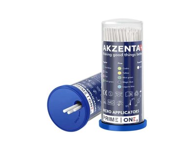 Mikroaplikátory PRIME ONE, 100ks, Superfine, bílé