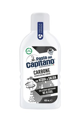 Pasta del Capitano Carbone ústní voda 400 ml