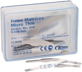 Hawe 408/30 paski metal. profilowane T2B 0,03mm 30szt/opak.