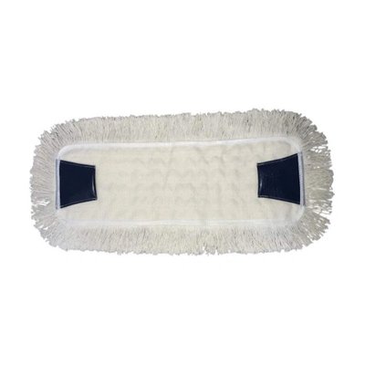 Úklidový mop plochý s úchyty Flipper, 40 cm, bavlna