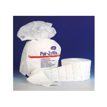 ČTVEREČKY PUR-ZELLIN, 12 vrstvé, nesterilní 4x5 cm 500ks