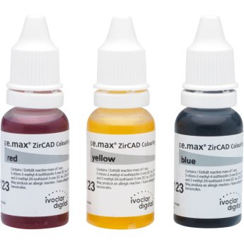 E.max ZirCAD Colouring Liquid Indicator, yellow, 15ml