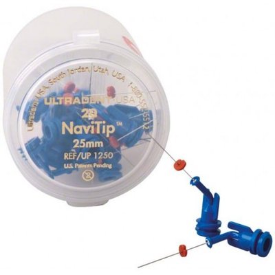 NaviTip kanyly 30G 25 mm 20 ks, modré