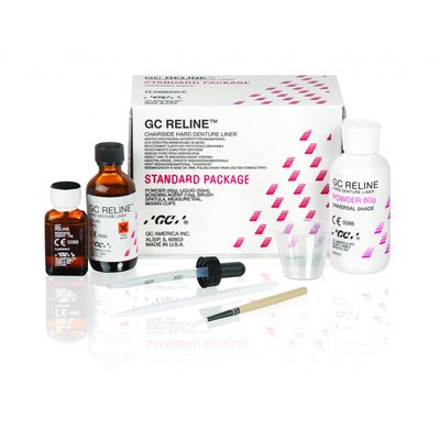 GC Reline - 80 g prášek. 50 ml tekutina. 15 ml bond + přísl.