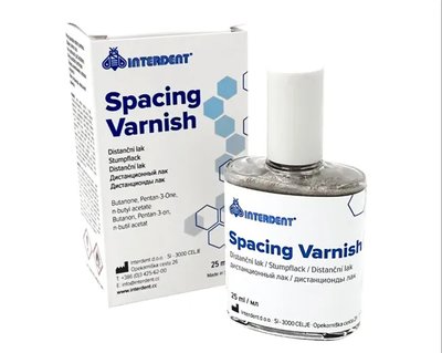 Distanční lak stříbrný 25 ml