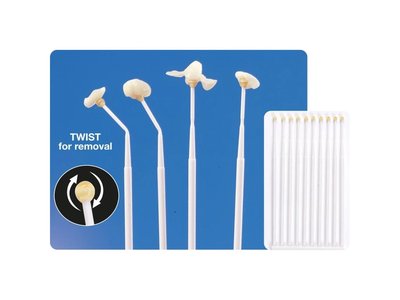 Valustick tyčinky, 110mm, bílé, 50ks