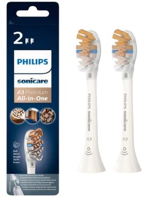 Philips Sonicare Premium All-in-One HX9092/10, Standardní velikost hlavice sonického kartáčku, 2 ks