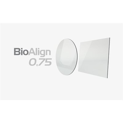 Fólie Hard BioAlign 0,75mm 125x125mm k PlastPress, 5ks