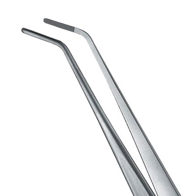 Tissue Pliers Cushing PermaSharp angled 45° 18cm