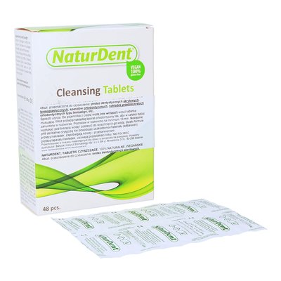 NaturDent tabletki czyszczące do protez 48 szt. DentAid