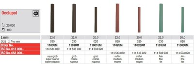 Edenta Lab Occlupol - leštenie okluzálnych plôch - 100 ks