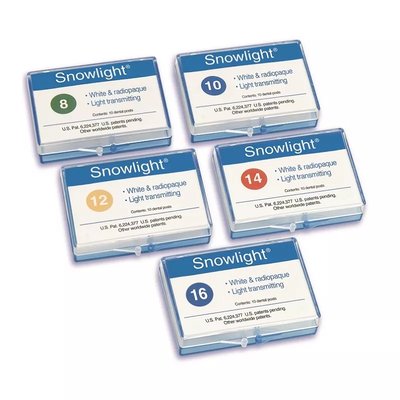 Snowlight przezierne wkłady koronowo-korzeniowe uzupełnienie 10szt
