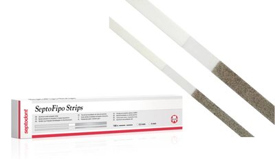 SeptoFipo Strip paseczki ścierne poliestrowe 2,5mm 100szt/opak.