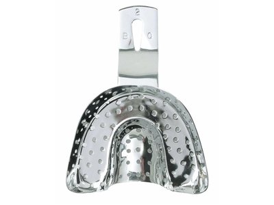 OMNI Ehricke otiskovací lžíce perforovaná, HČ vel.2 - BO/2