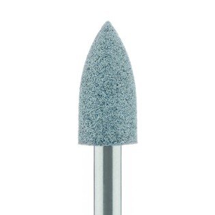 Meisinger gumka do ceramiki 9652V.204.045 szara, płomyk na kątnicę, polerowanie wstępne