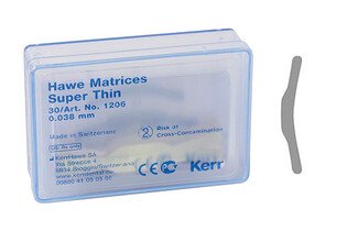 Hawe 1206/30 paski metal. profilowane b/brzuszków duże 0,038mm 30szt/opak.