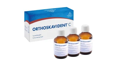 Orthoskavident® C - Packung 3 x 150 ml Flüssigkeit