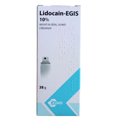 Lidocain spray 10% Egis 38g