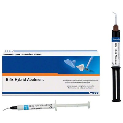 Bifix Hybrid Abutment - cement, 10g white HO