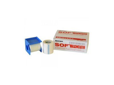 SOFTPORE - Netkaná náplast 5 cm x 9,15 m cívka, nesterilní - 6 Ks