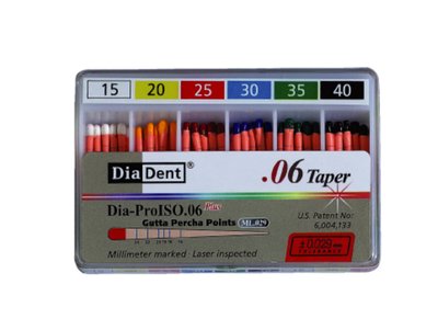 Gutaperčové čepy 6%