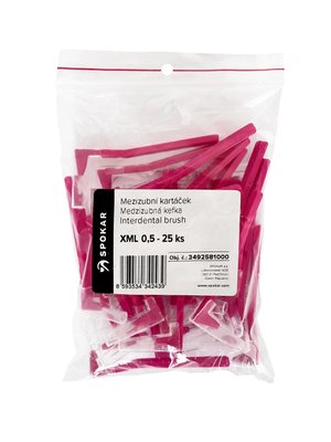 Spokar XML 0,5 mm mezizubní kartáček 25 ks