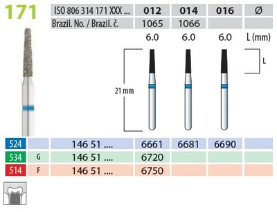 Brousek diamantovaný T 806.314.171.534.012