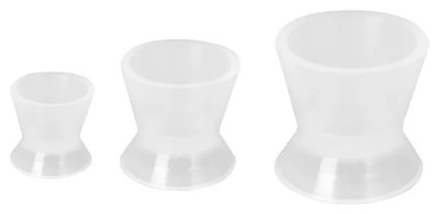 ORBIS Míchací nádobka silikonová, střední, 30 ml, 2 ks