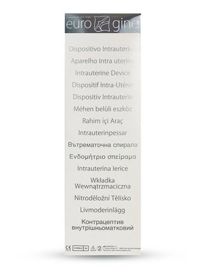Nitroděložní tělísko Eurogine T 380 Ag - Cu380 + Ag - měď/stříbro - Normal
