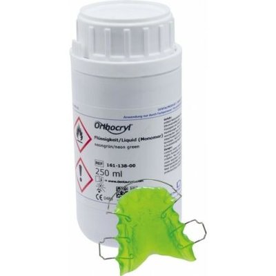 Dentaurum Orthocryl płyn zielony (neon green) 250ml