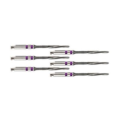 Unimetric/Uniclip vrtáček kalibrační fialový 6ks