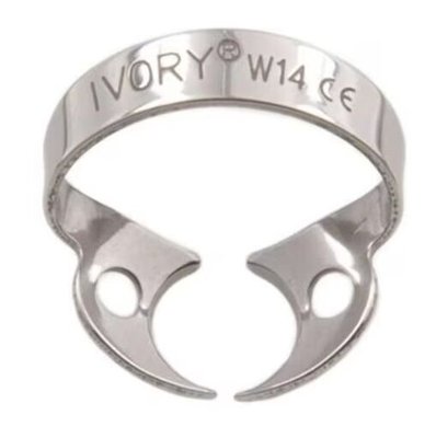 Rubber Dam spona W14 bez křidélek