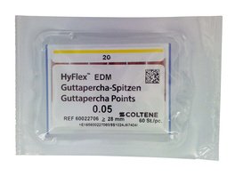 HyFlex™ EDM Guttapercha-Spitzen - Packung 60 Stück OGSF, Taper.04, ISO 030