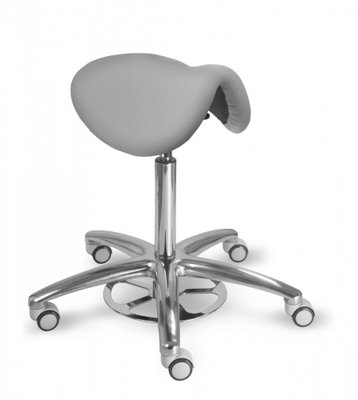 MAYER Stolička sedlová 1213G Clean, šedá - Silvertex