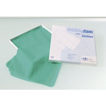 KOFFERDAM blány zelené SIGMA 15 x 15cm střední 36ks