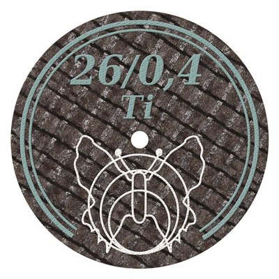 Řezací disky vyztužené pro titan a plast 26x0,4mm 10ks-do vyoprodání