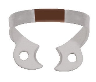 Fiesta spona bez křidélek č.W2 hnědá