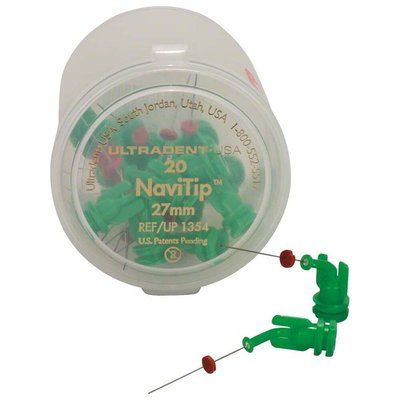 NaviTip 30G - kanyly, 20ks 27mm zelené