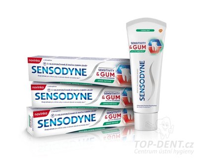 Sensodyne Sensitivity & GUM zubní pasta, 3x75ml