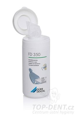 DÜRR FD 350 box s dezinfekčními ubrousky 14x22cm (Flower), 110ks