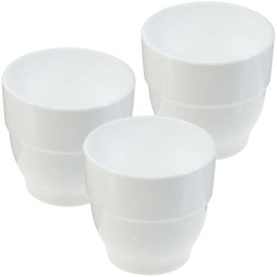 Skleněný kelímek z opálového skla