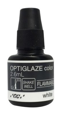 GC OPTIGLAZE color white 2,6 ml - GC Optiglaze color, red, 2,6 ml